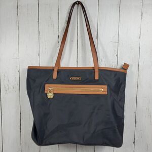 Michael Kors KEMPTON NAVY Large Nylon Tote, Shoulder Bag, Purse Nice!